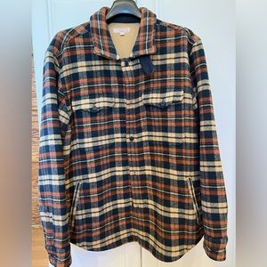 J. Crew Wallace & Barnes double-cloth wool-blend shirt-jacket